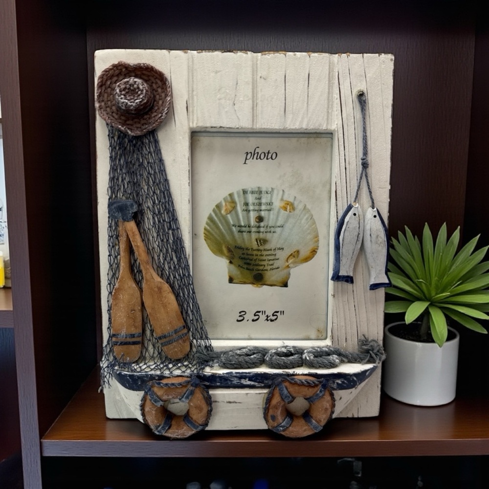 Nautical Themed Photo Frame